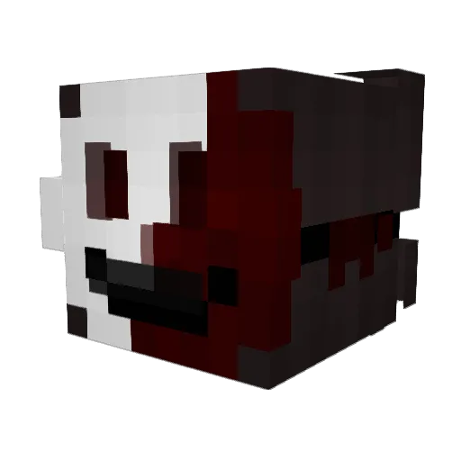 kamoMEAT12 Minecraft avatar head, 3D render