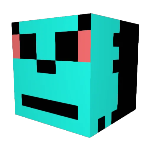 kampfzwerg2018 Minecraft avatar head, 3D render