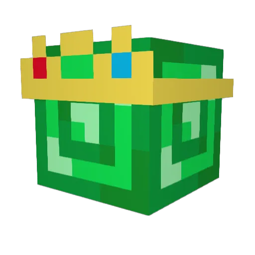 kamsenk Minecraft avatar head, 3D render