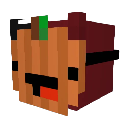 kamui0305 Minecraft avatar head, 3D render