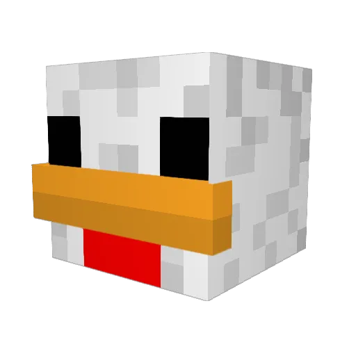 kan3201228 Minecraft avatar head, 3D render