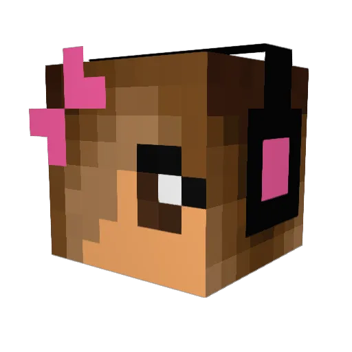 kanani2012 Minecraft avatar head, 3D render