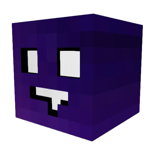kanao06 Minecraft avatar head, 3D render