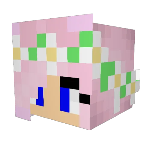 kanarie06 Minecraft avatar head, 3D render