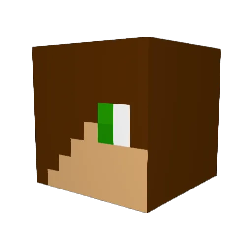 kane130998 Minecraft avatar head, 3D render