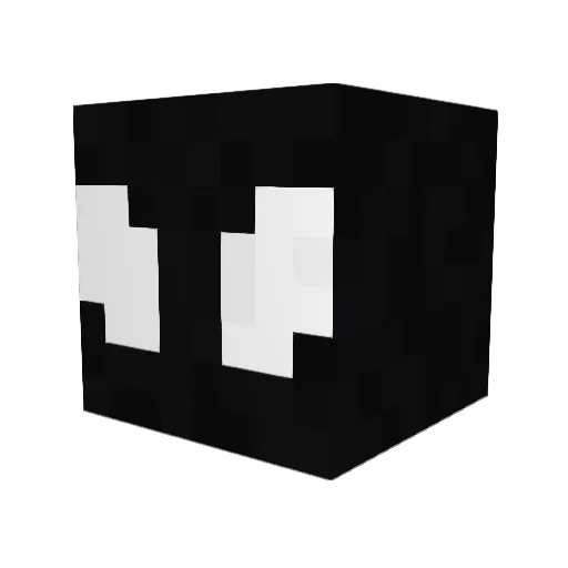 kanedda_ Minecraft avatar head, 3D render