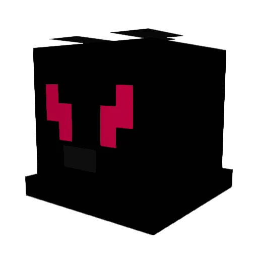 kanekitsune2008 Minecraft avatar head, 3D render
