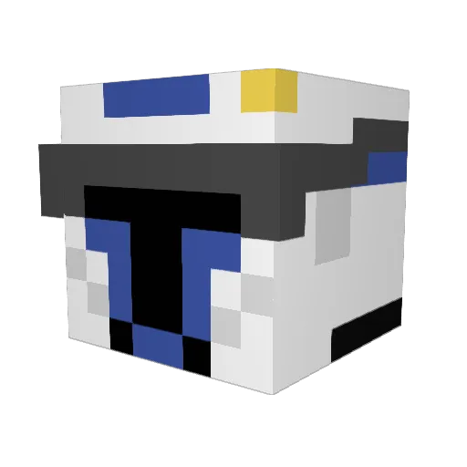 kanethebane1913 Minecraft avatar head, 3D render