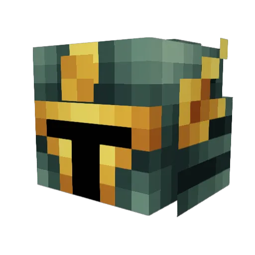 kangarooster191 Minecraft avatar head, 3D render