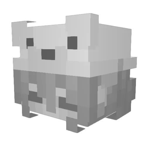 kanghuijun Minecraft avatar head, 3D render