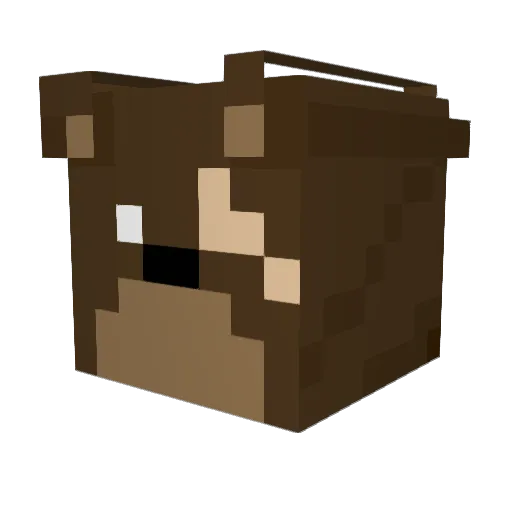 kanglk Minecraft avatar head, 3D render