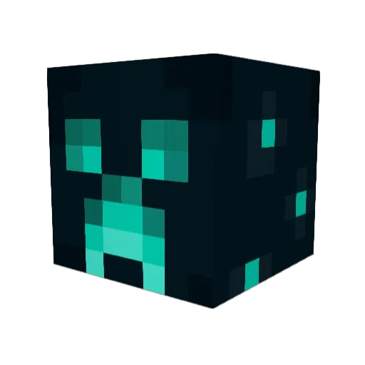 kanjalyy Minecraft avatar head, 3D render