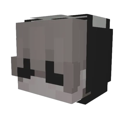 kanjerlucas Minecraft avatar head, 3D render
