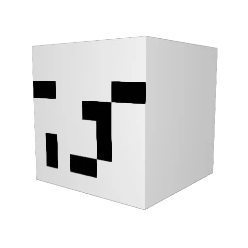 kanki624 Minecraft avatar head, 3D render
