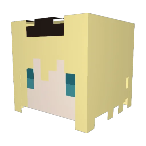 kankitsu0226 Minecraft avatar head, 3D render