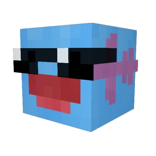 kanoLtd Minecraft avatar head, 3D render