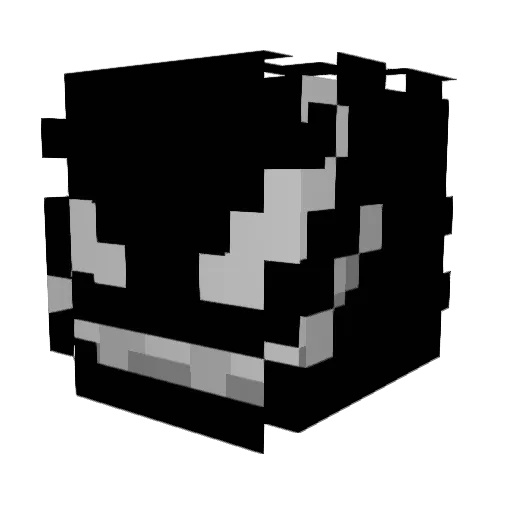 kanofkorn Minecraft avatar head, 3D render