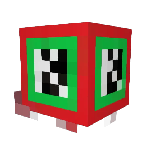 kanoi09 Minecraft avatar head, 3D render