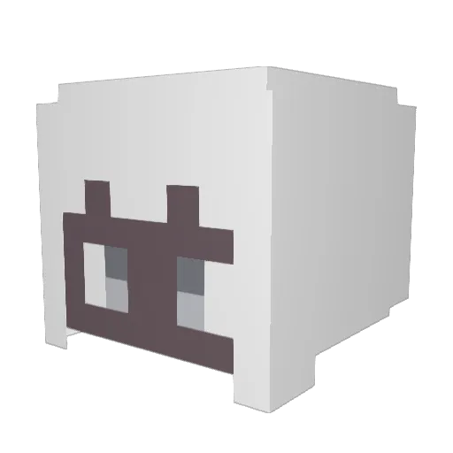 kanon563 Minecraft avatar head, 3D render