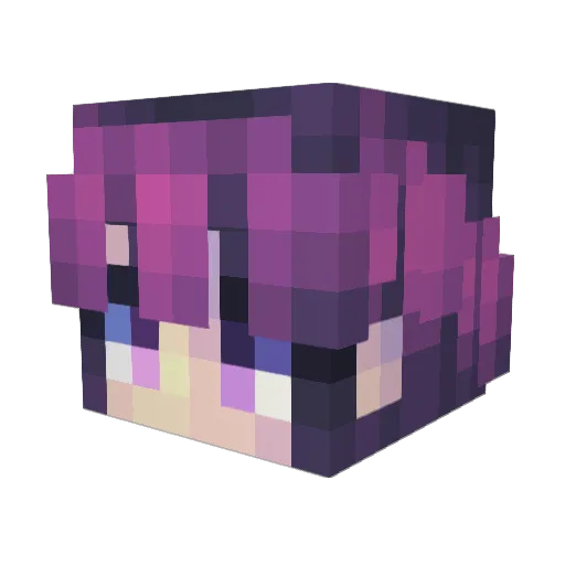 kantadd Minecraft avatar head, 3D render