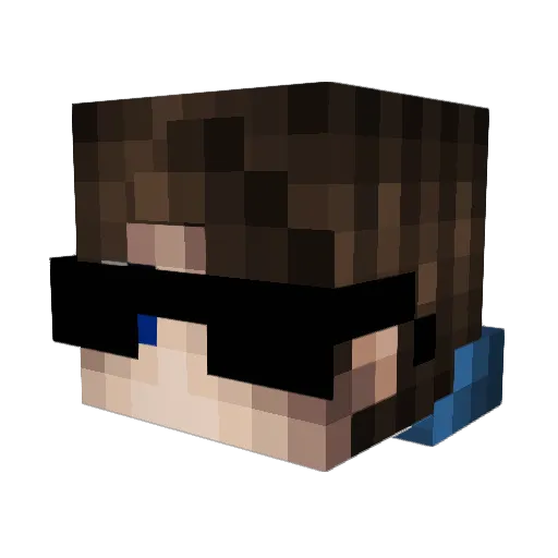 kantzSAPEQUINHA Minecraft avatar head, 3D render