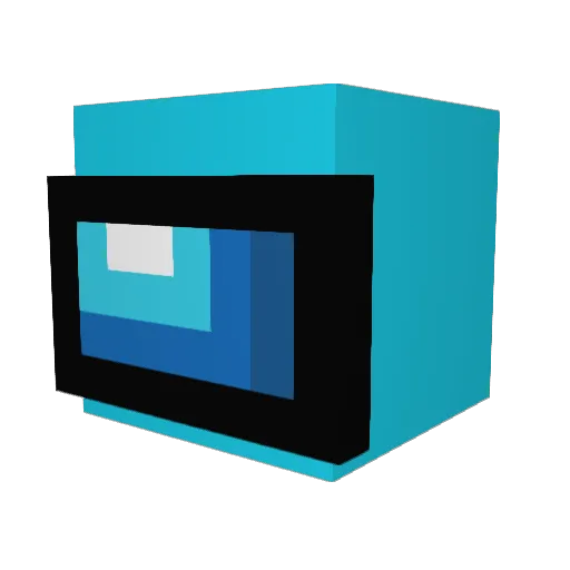 kanucool Minecraft avatar head, 3D render