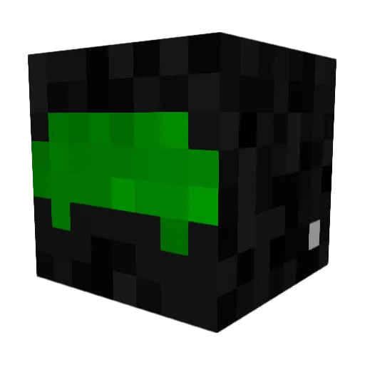 kanyon_ Minecraft avatar head, 3D render