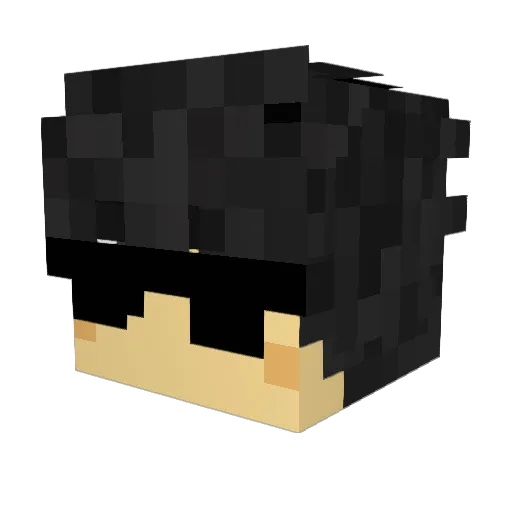 kaonagu953 Minecraft avatar head, 3D render
