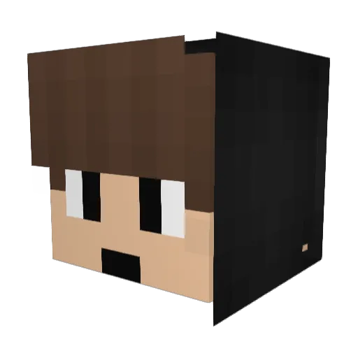 kaoru0929 Minecraft avatar head, 3D render