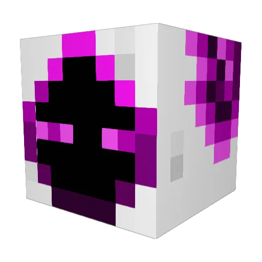 kaos1212 Minecraft avatar head, 3D render