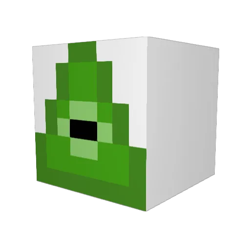 kaowle Minecraft avatar head, 3D render