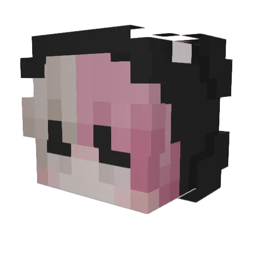 kapel_333 Minecraft avatar head, 3D render