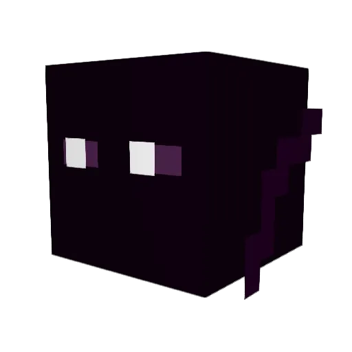 kaper___ Minecraft avatar head, 3D render