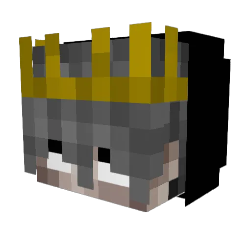 kapi87ggggg Minecraft avatar head, 3D render