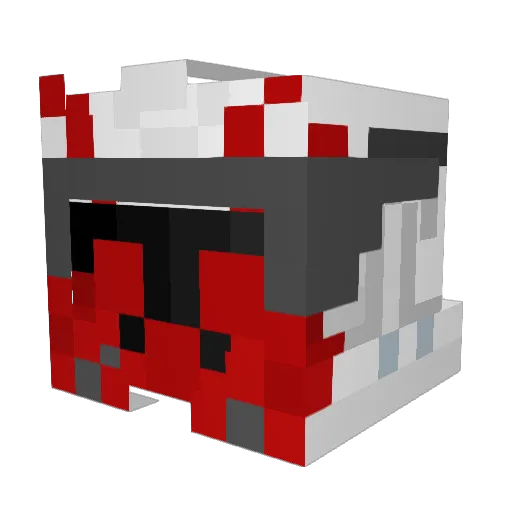 kapi_der Minecraft avatar head, 3D render