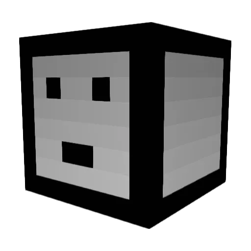 kapisikorra Minecraft avatar head, 3D render