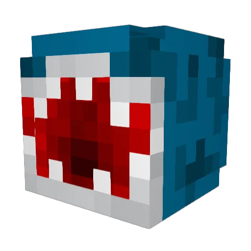 kaptanhavuc Minecraft avatar head, 3D render