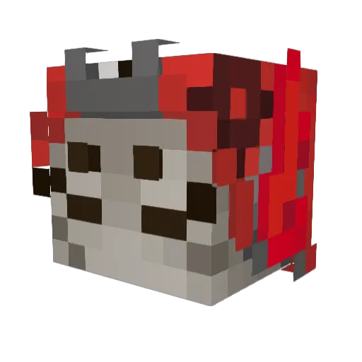 kapyrus Minecraft avatar head, 3D render