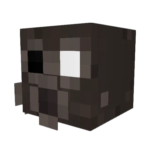kar0209 Minecraft avatar head, 3D render