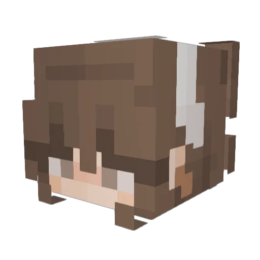 kara_2022 Minecraft avatar head, 3D render