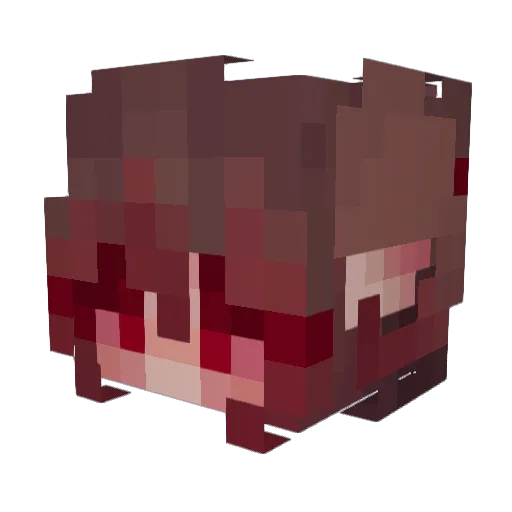 karagliffer Minecraft avatar head, 3D render