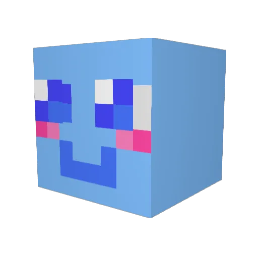 karala21 Minecraft avatar head, 3D render