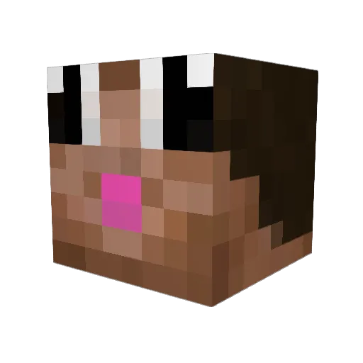 karamian76 Minecraft avatar head, 3D render