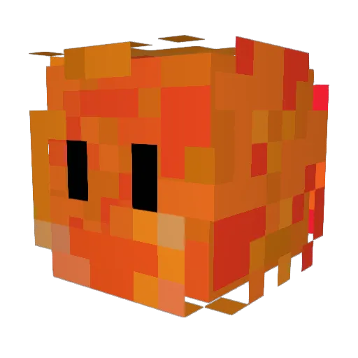 karamm Minecraft avatar head, 3D render