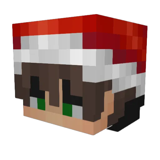 karar543 Minecraft avatar head, 3D render