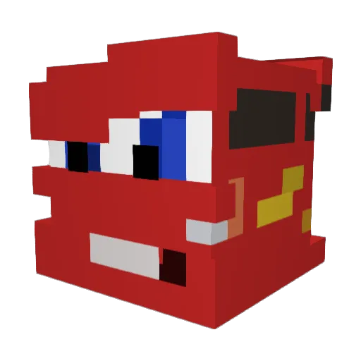 karchow Minecraft avatar head, 3D render