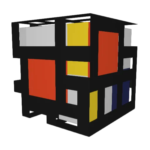 kardemomme Minecraft avatar head, 3D render