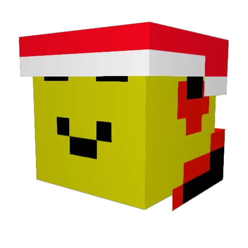 kardemommebrus Minecraft avatar head, 3D render