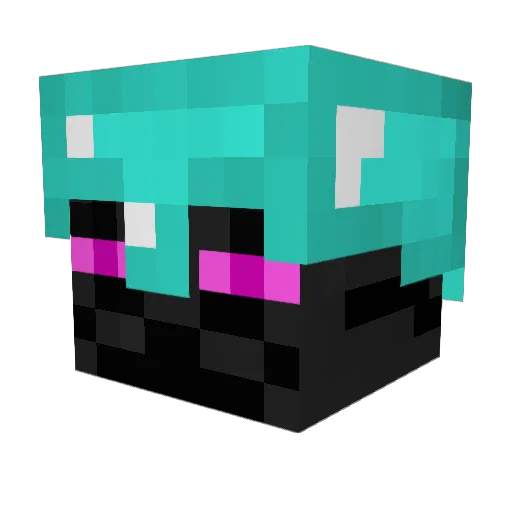 karelkolo Minecraft avatar head, 3D render