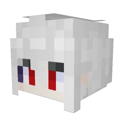 karen106 Minecraft avatar head, 3D render
